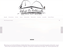 Tablet Screenshot of lasoldanelle.com